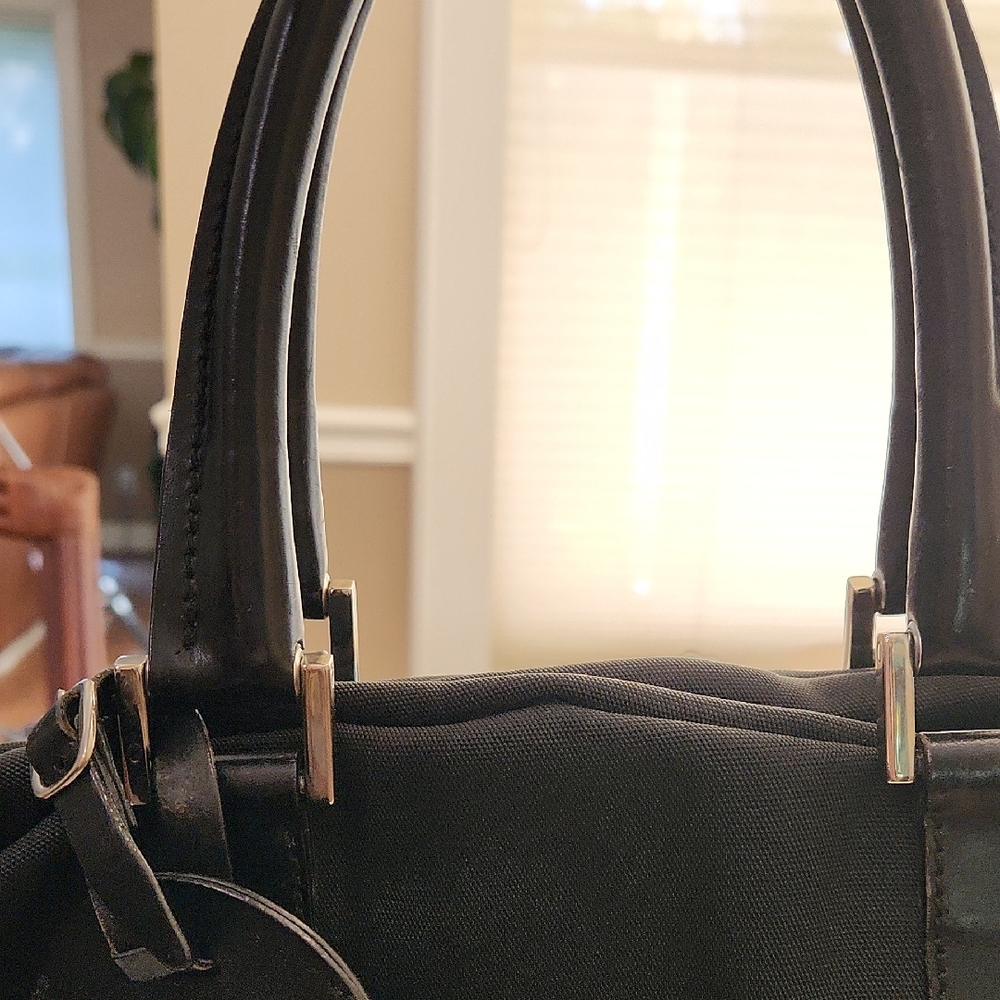 GUCCI Black Unisex Shoulder Strap Nylon Work Bag - Picture 7 of 17